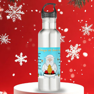 Six Days of Bee-Mas Merry Christmas to an Amazing  710 Ml Water Bottle