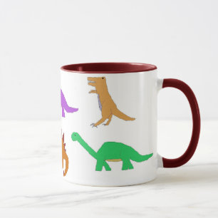 Six Dinosaurs mug
