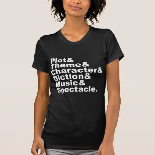 Six Element of Poetics and Drama by Aristotle T-Shirt