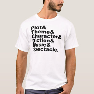 Six Element of Poetics and Drama by Aristotle T-Shirt