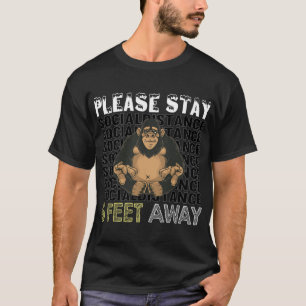 Six Feet Gorilla   T-Shirt