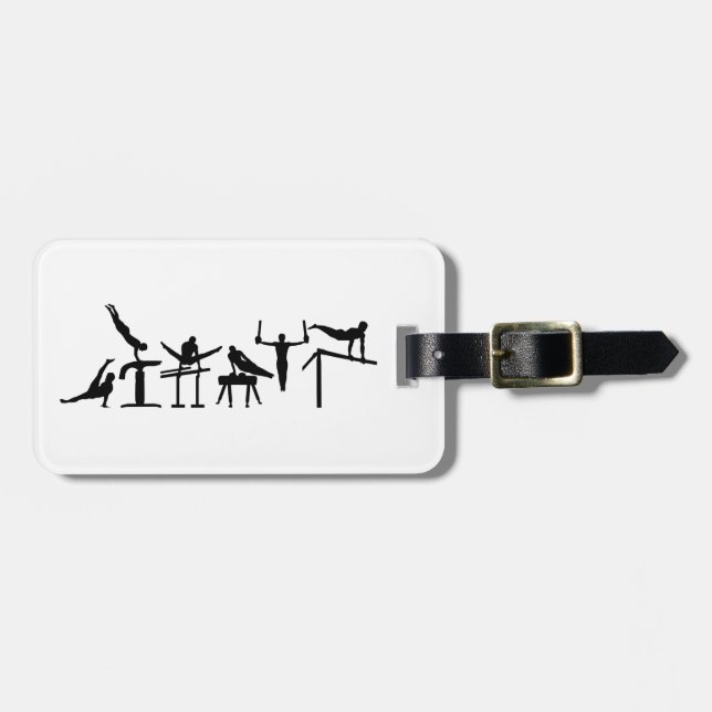 Six fight Hexathlon Luggage Tag (Front Horizontal)