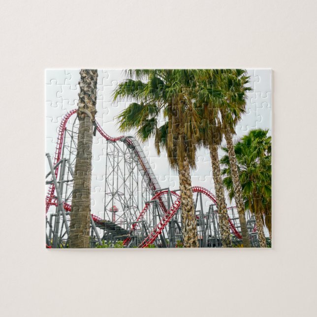 Six Flags Magic Mountain Jigsaw Puzzle (Horizontal)