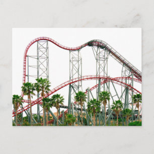 Six Flags Magic Mountain Postcard