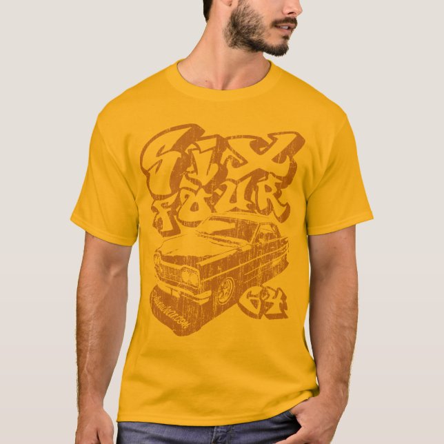 Six Four (vintage gold) T-Shirt (Front)