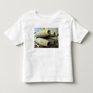Six GBU-12 bombs sit in a rack Toddler T-Shirt