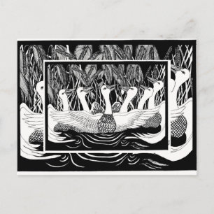 Six Geese, Six Geese Postcard
