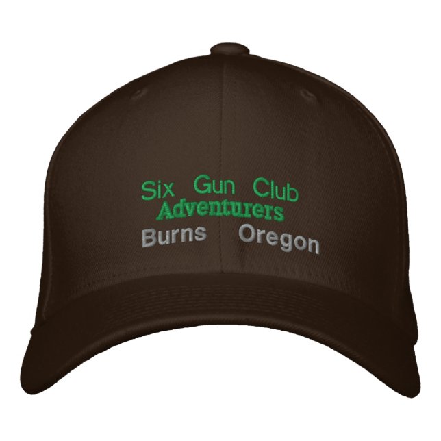 Six Gun Club Embroidered Hat (Front)