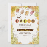 Six Lanterns Invitation
