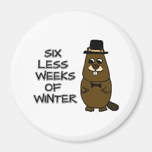 Six less weeks of winter magnet