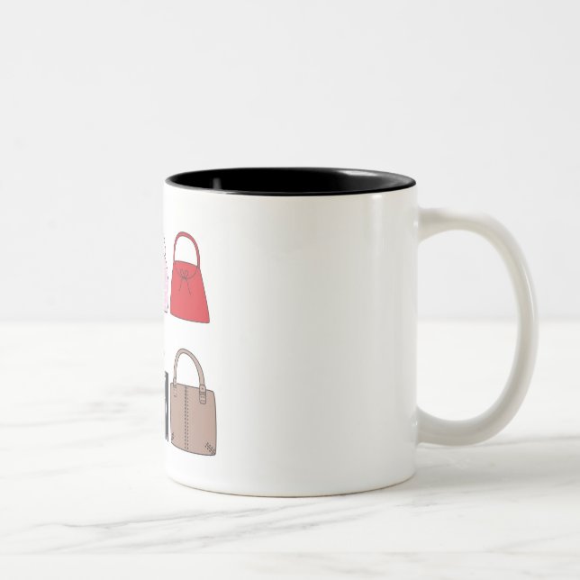 Six Little Purses Coffee/Tea Mug (Right)