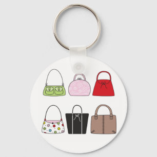 Six Little Purses Keychain