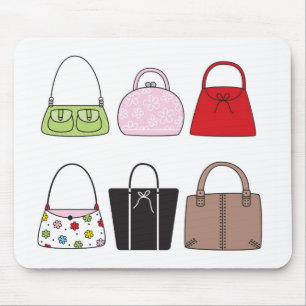 Six Little Purses Mousepad