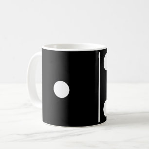 Six One Black Domino Mug