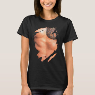 Six Pack Abs Muscles Chest Tattoo T-Shirt