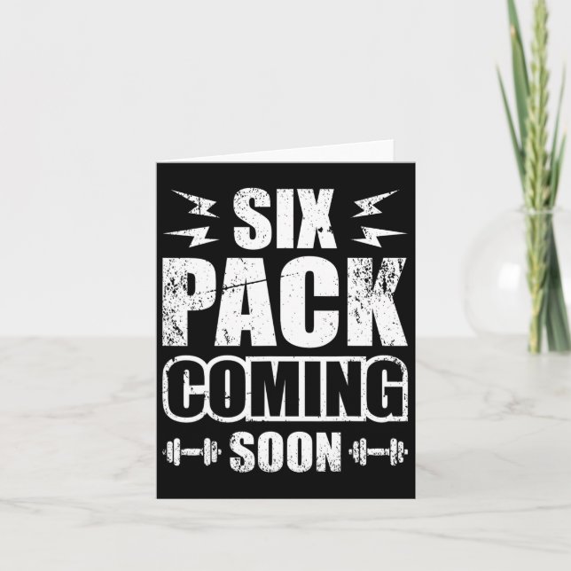 Six Pack Coming Soon 2  Card (Front)