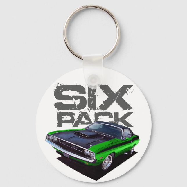 Six Pack Key Ring (Front)