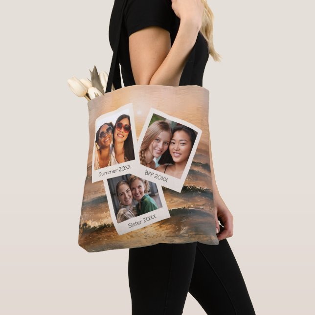 SIX PHOTOS Personalised Tote Bag (Close Up)