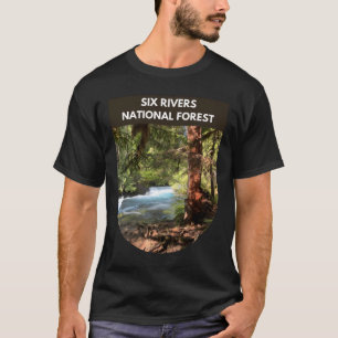Six Rivers National Forest - California T-Shirt