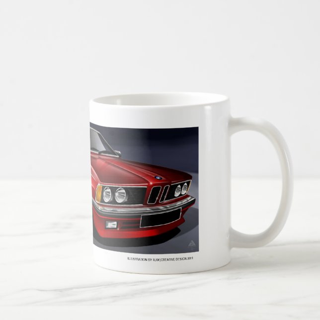 Six Series 635csi Coupe Mug (Right)