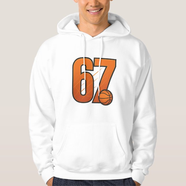  “Six Seven 67 Basketball Tee – Trendy Urban  (Front)