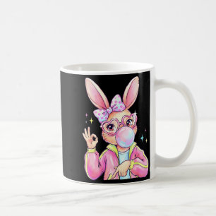 Six Seven 67 Bunny Rabbit For Kids Girls Boys East Coffee Mug