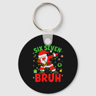 Six Seven 67 Gen Z Alpha Meme Bruh Christmas Dabbi Key Ring