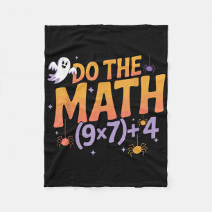 Six Seven 67 Meme Do The Math Halloween Alpha Gen  Fleece Blanket
