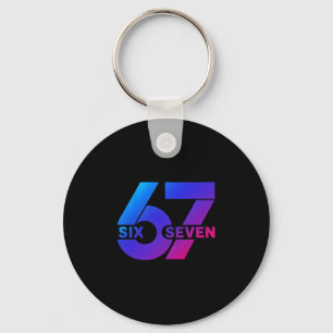Six Seven 67 Meme Gen Alpha Slang Bysebyll Season Key Ring