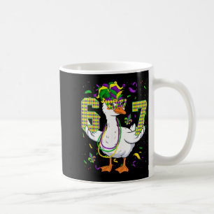 Six Seven 67 Meme Goose With Jester Hat & Bead Coffee Mug