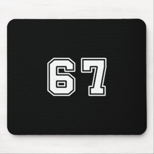 Six Seven 6 7 Meme 67 Mouse Mat