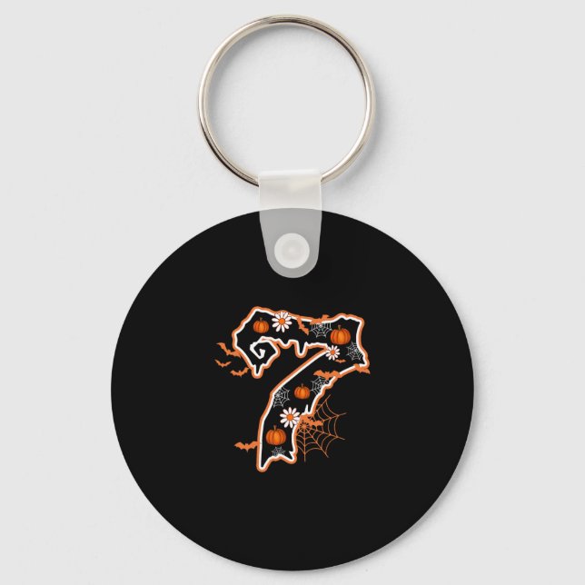 Six Seven 6 7 Meme Funny 67 Costume Design Couples Key Ring (Front)