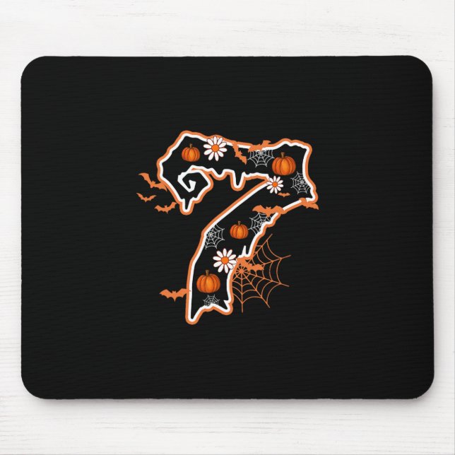 Six Seven 6 7 Meme Funny 67 Costume Design Couples Mouse Mat (Front)