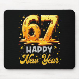 Six Seven 6 7 Meme Funny Happy New Year 67 Men Wom Mouse Mat