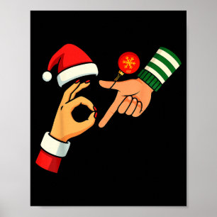 Six Seven 6 7 Meme Gen Alpha Slang 67 Christmas Me Poster