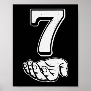 Six Seven 6 7 Meme Gen Alpha Slang 6 7 Hands Coupl Poster