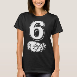 Six Seven 6 7 Meme Gen Alpha Slang 6 7 Hands Coupl T-Shirt