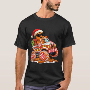 Six Seven 6 7 Monster Truck Gingerbread Man Christ T-Shirt