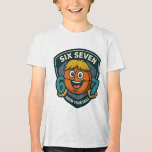 SIX SEVEN  6/7 – Show Your Skill  Kids T-Shirt Tri-Blend Shirt
