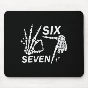 Six Seven 6 7, Skeleton Hands, Soky Skull Mouse Mat