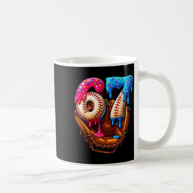 Six Seven Baseball Candy Drip 6-7 Meme  Coffee Mug (Right)