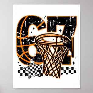 Six Seven Basketball, Funny 67 Basketball, Retro G Poster