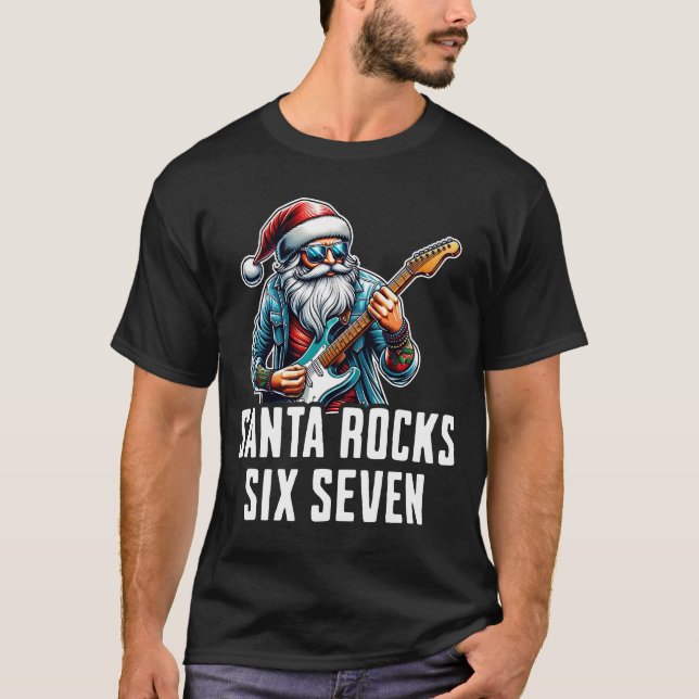 Six Seven Christmas Rock T-Shirt (Front)