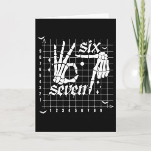 Six Seven Coordinate (6  Card
