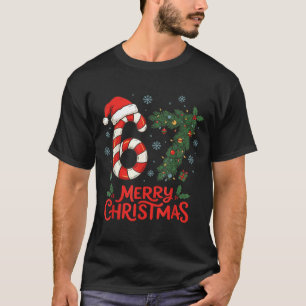 Six Seven Funny 6 7 Meme Christmas  T-Shirt