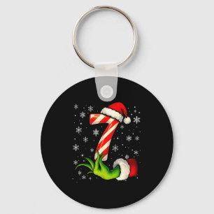 Six Seven Funny Christmas Couple Matching Meme Key Ring