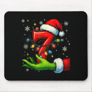 Six Seven Funny Christmas Meme Couple Matching Mouse Mat