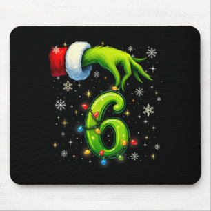 Six Seven Funny Christmas Meme Couple Matching Mouse Mat