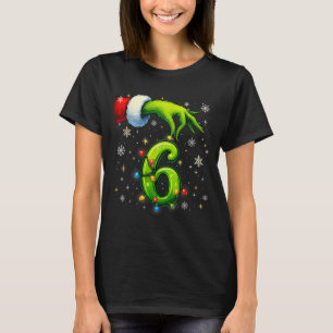 Six Seven Funny Christmas Meme Couple Matching T-Shirt