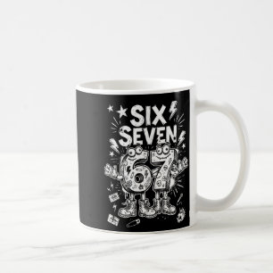 Six Seven Gen Alpha Brain Rot Meme Funny Viral Tre Coffee Mug